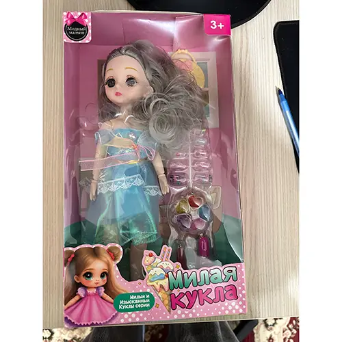 Foto do aviso oficial: CUTE DOLL "PLASTIC TOYS" Boneca de plástico — risco: Engasgamento
