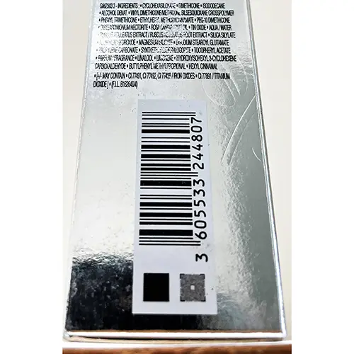 Photo de l’avis officiel: Lancome Paris Miracle Air De Teint Crème hydratante — risque: Risque chimique