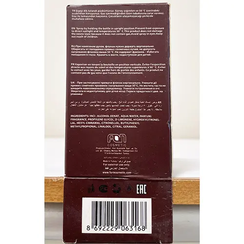 Foto dell’avviso ufficiale: Creation Profumo — rischio: Rischio chimico (SR/00031/25)