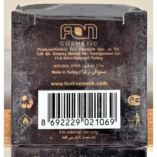 Foto dell’avviso ufficiale: Creation Black Boise Premium Profumo — rischio: Rischio chimico