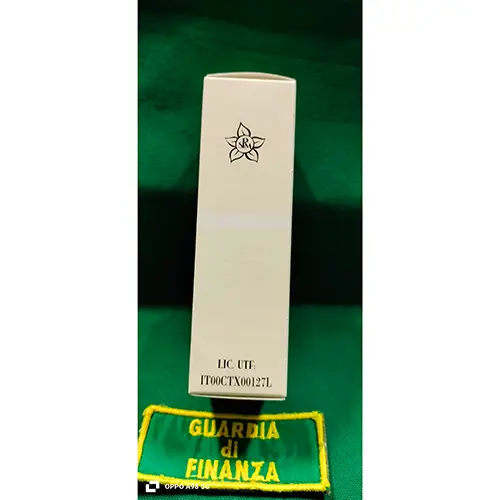 Photo de l’avis officiel: Arcobaleno parfumes Mercury 29 Eau de toilette — risque: Risque chimique