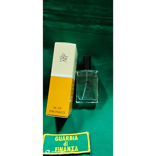 Photo de l’avis officiel: Arcobaleno parfumes Opposite 04 Eau de toilette — risque: Risque chimique