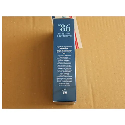 Photo de l’avis officiel: DolciSguardi profumi n° 86 Eau de toilette — risque: Risque chimique