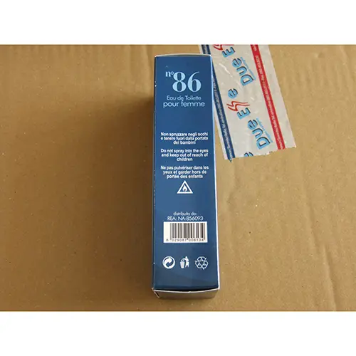 Photo de l’avis officiel: DolciSguardi profumi n° 86 Eau de toilette — risque: Risque chimique