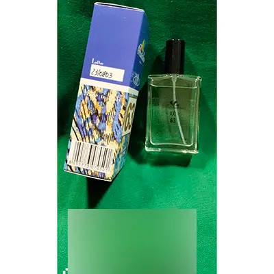 Photo de l’avis officiel: Arcobaleno parfumes Rob 63 Eau de toilette — risque: Risque chimique