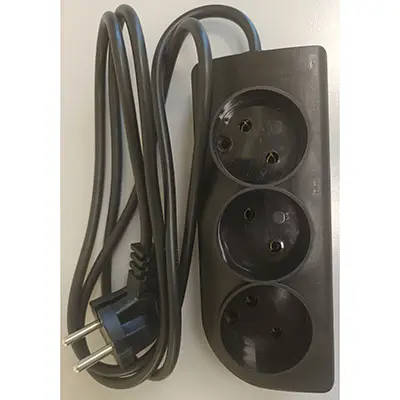 Foto do aviso oficial: ELGOTECH Chumbo de extensão — risco: Choque elétrico