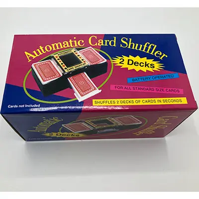 Photo from the official notice: Automatic card shuffler — environment risk
