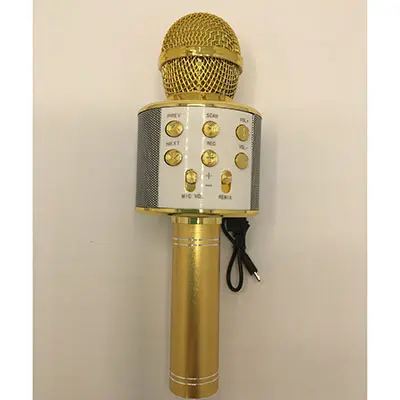Foto do aviso oficial: Handheld KTV Wireless Microphone Hifi Speaker Microfone — risco: Ambiente
