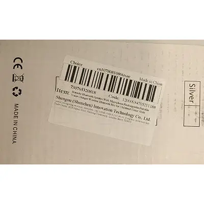Foto do aviso oficial: Handheld KTV Wireless Microphone Hifi Speaker Microfone — risco: Ambiente