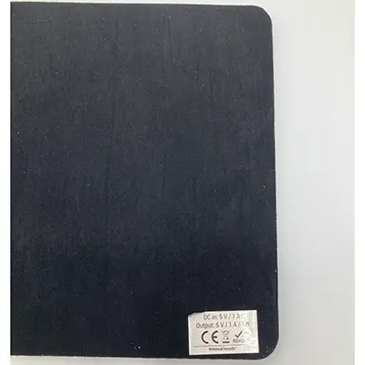Foto dell’avviso ufficiale: Padwer Wireless charging mouse mat Tappetino per mouse — rischio: Rischio chimico & Ambiente