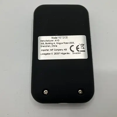 Photo from the official notice: Remote control duplicator — environment risk