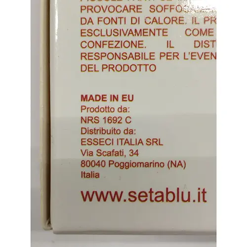 Foto dell’avviso ufficiale: Setablu 13 Her Eau de toilette — rischio: Rischio chimico