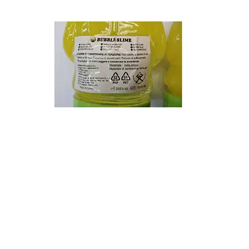 Foto dell’avviso ufficiale: Bubble Slime Bava di giocattolo — rischio: Rischio chimico