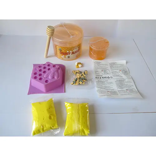 Photo de l’avis officiel: Set melma di miele Slime de jouet — risque: Risque chimique