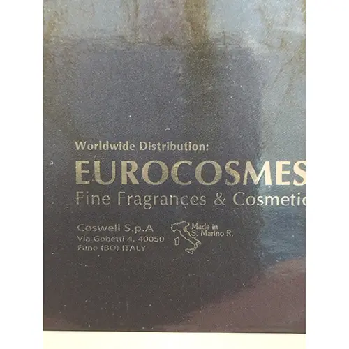 Photo de l’avis officiel: Eurocosmesi Rockford blurock Après-rasage — risque: Risque chimique