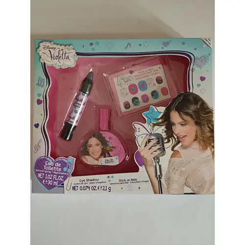 Photo de l’avis officiel: AIR -VAL Disney Violetta Ensemble de cosmétiques — risque: Risque chimique