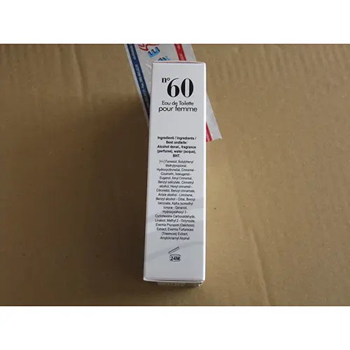 Photo de l’avis officiel: DolciSguardi profumi n° 60 Eau de toilette — risque: Risque chimique