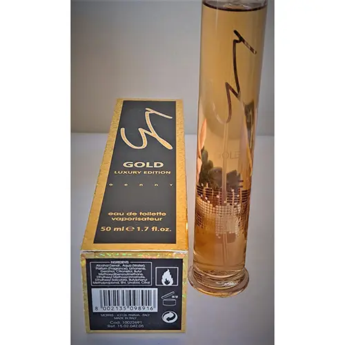 Photo de l’avis officiel: Genny Gold Luxury Edition Eau de toilette — risque: Risque chimique