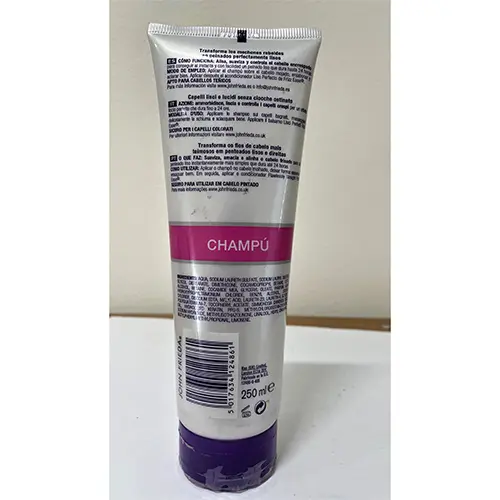 Photo de l’avis officiel: John Frieda Frizz Ease Shampoo — risque: Risque chimique (SR/00162/25)