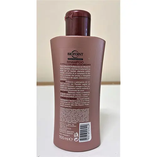 Photo de l’avis officiel: Biopoint Shampoo Colore Vivo — risque: Risque chimique