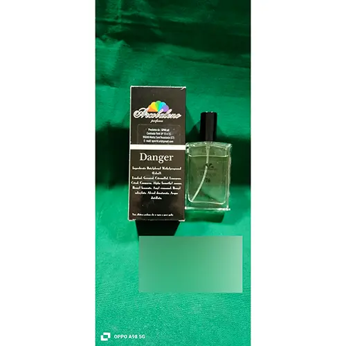 Photo de l’avis officiel: Arcobaleno parfumes Danger 76 Eau de toilette — risque: Risque chimique
