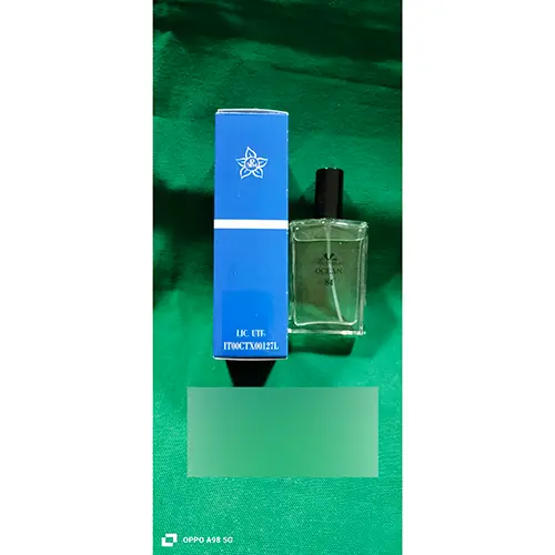 Photo de l’avis officiel: Arcobaleno parfumes Ocean 84 Eau de toilette — risque: Risque chimique