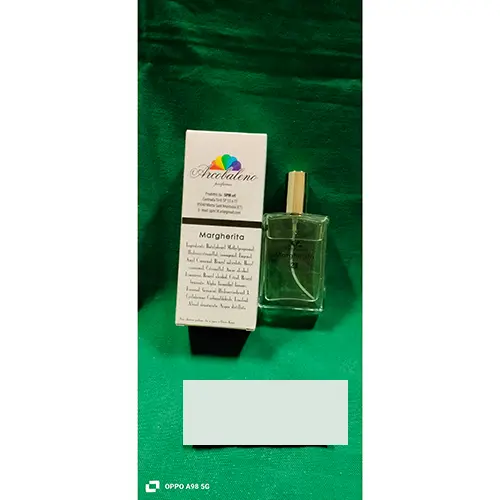 Foto dell’avviso ufficiale: Arcobaleno parfumes Margherita 23 Eau de toilette — rischio: Rischio chimico (SR/00129/25)