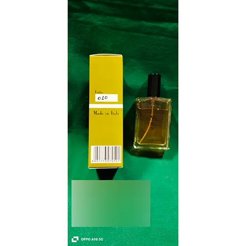 Photo de l’avis officiel: Arcobaleno parfumes Uno 21 Eau de toilette — risque: Risque chimique
