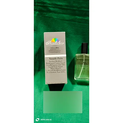 Foto uit de officiële melding: Arcobaleno parfumes South Pole 57 Eau de toilette — risico: Chemische risico's