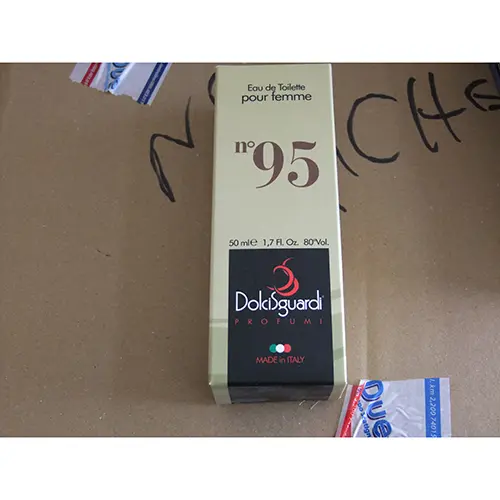 Photo de l’avis officiel: DolciSguardi profumi n° 95 Eau de toilette — risque: Risque chimique