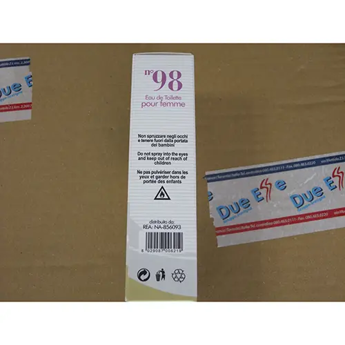Photo de l’avis officiel: DolciSguardi profumi n° 98 Eau de toilette — risque: Risque chimique