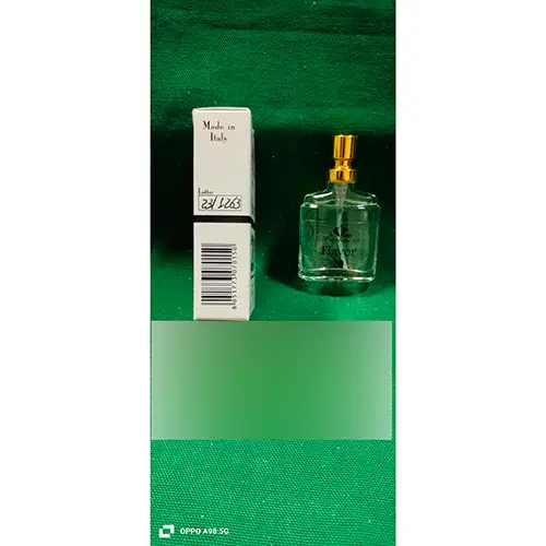 Photo de l’avis officiel: Arcobaleno parfumes Flavor 20 Eau de toilette — risque: Risque chimique