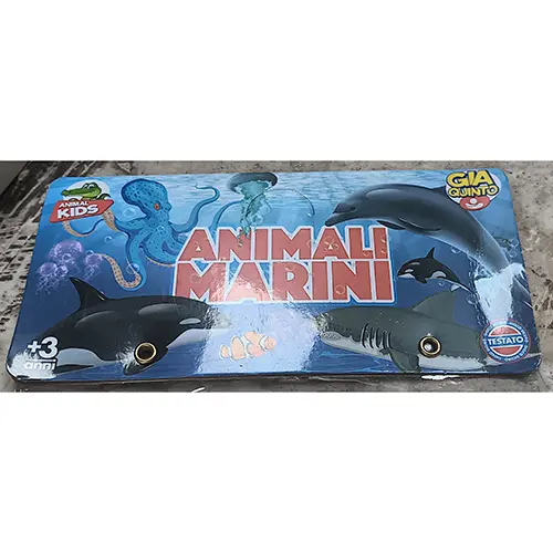 Foto uit de officiële melding: Già Quinto Animali marini Plastic speelgoed — risico: Chemische risico's