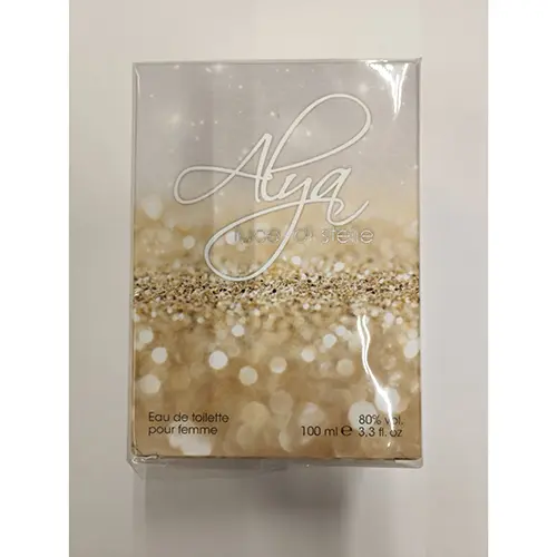 Photo de l’avis officiel: Comin parfum ALYA LUCI DI STELLE Eau de toilette — risque: Risque chimique (SR/00275/25)