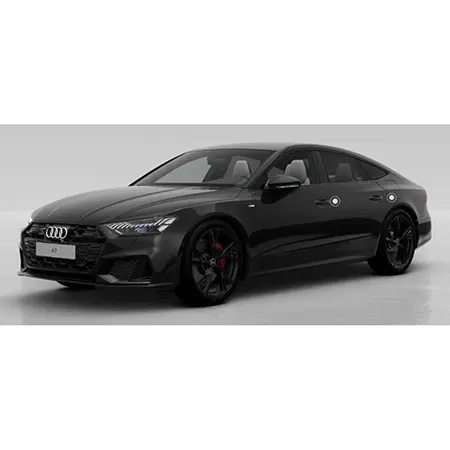 Foto uit de officiële melding: Audi A6 TFSI-e, A7 TFSI-e, Q5 TFSI-e Personenauto — risico: Brand