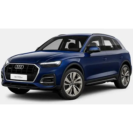 Foto uit de officiële melding: Audi A6 TFSI-e, A7 TFSI-e, Q5 TFSI-e Personenauto — risico: Brand
