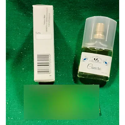 Photo de l’avis officiel: Arcobaleno parfumes Cancro — risque: Risque chimique