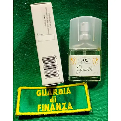 Photo de l’avis officiel: Arcobaleno parfumes Gemelli — risque: Risque chimique