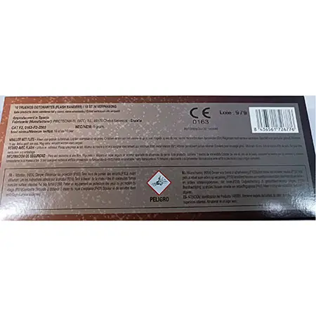 Foto uit de officiële melding: Pirotecnia El Gato SL Super Cubanitos Vuurwerk — risico: Gehoorschade