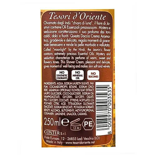 Foto dell’avviso ufficiale: Tesori d'Oriente Crema Doccia — rischio: Rischio chimico