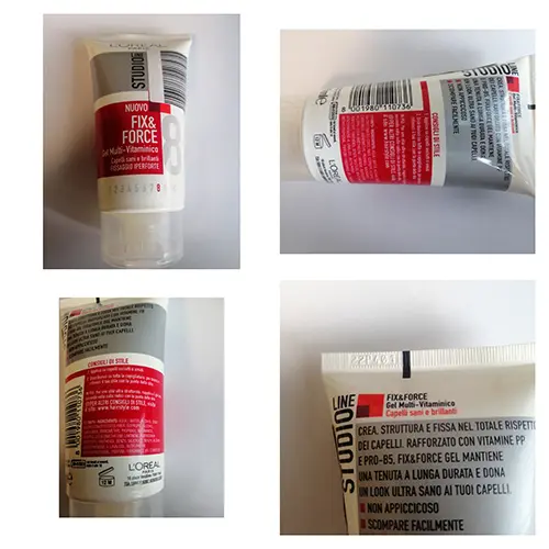 Photo de l’avis officiel: L'OREAL FIX &amp; FORCE Gel capillaire — risque: Risque chimique (SR/00400/25)
