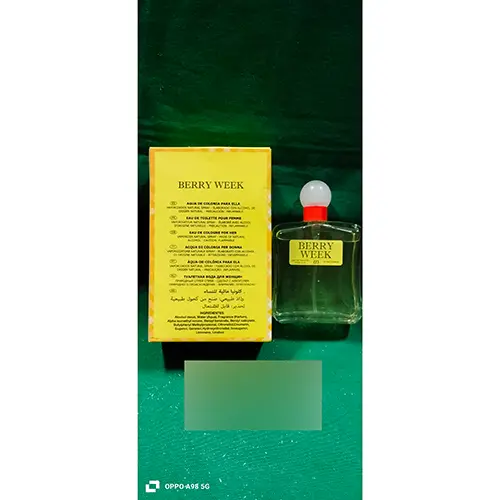 Photo de l’avis officiel: NATURMAIS Berry Week Eau de toilette — risque: Risque chimique
