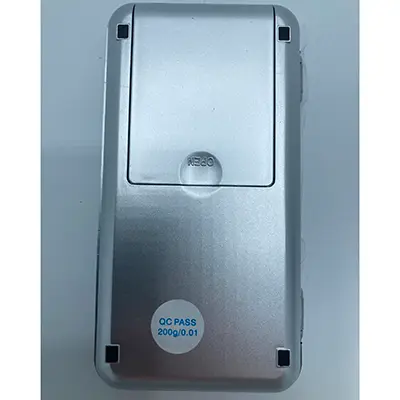 Photo from the official notice: Pocket scale — environment risk