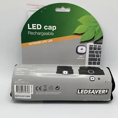 Foto uit de officiële melding: LedSavers LED cap LED lichtkap — risico: Milieu