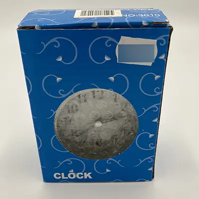 Photo from the official notice: CLOCK Twin bell alarm clock — environment risk