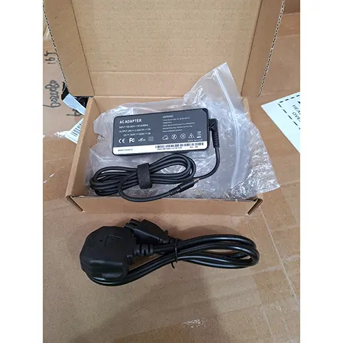 Photo from the official notice: Adaptor — fire risk