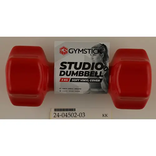 Photo de l’avis officiel: Gymstick Studio Dumbbell 3 kg haltères — risque: Risque chimique