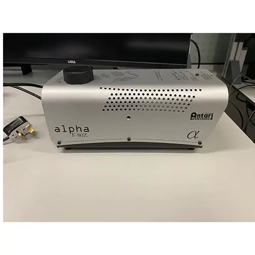 Photo de l’avis officiel: Antari Fog Machine Machine à brouillard — risque: Choc électrique