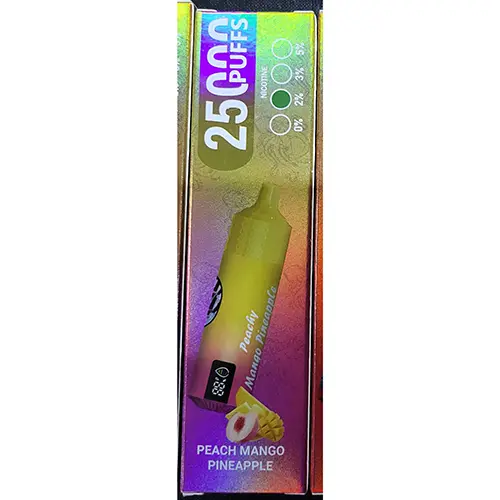 Photo de l’avis officiel: RENdM TORNADO 25000 Cigarette électronique jetable — risque: Risque chimique (SR/00507/25)