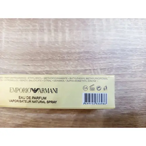 Foto dell’avviso ufficiale: Emporio Armani IN LOVE WITH YOU Profumo — rischio: Rischio chimico